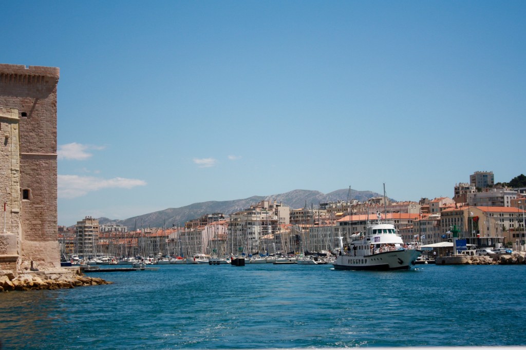 Vue du port de Marseille